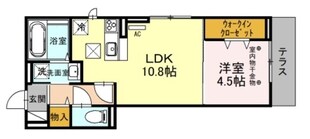 ルテドヴィラージュの物件間取画像